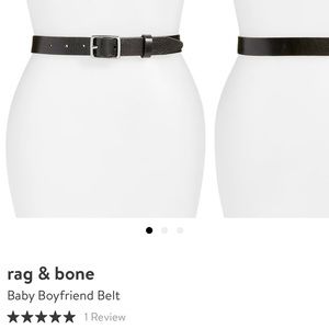 Black Rag & Bone Belt - Small